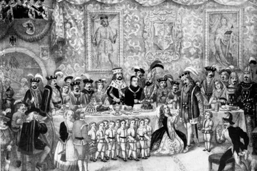 Welfensage, Performance as Carnival Play on March 3, 1862